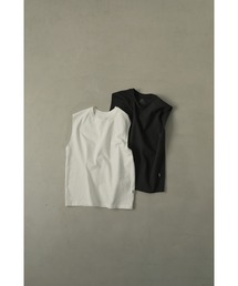 【LA PEAU DE GEM】6.5oz ノースリーブパックtee