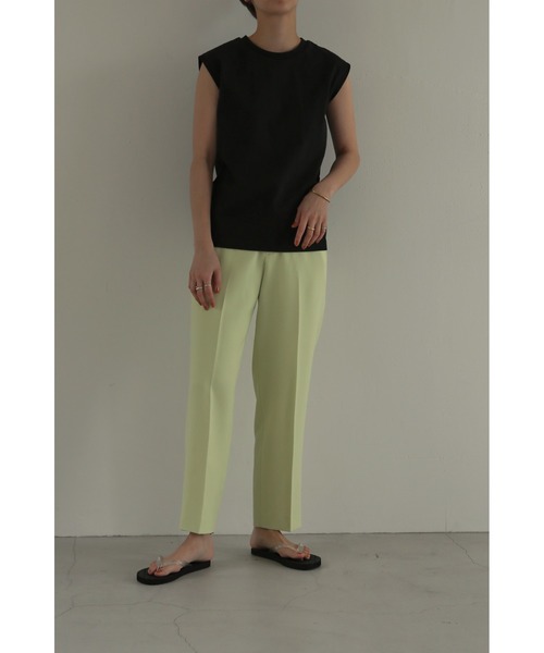 LA PEAU DE GEM(ラポドゥジェム)の「【LA PEAU DE GEM】6.5oz ノースリーブパックtee(タンクトップ・レディース・ホワイト/ブラック・S/M)」の11枚目の写真