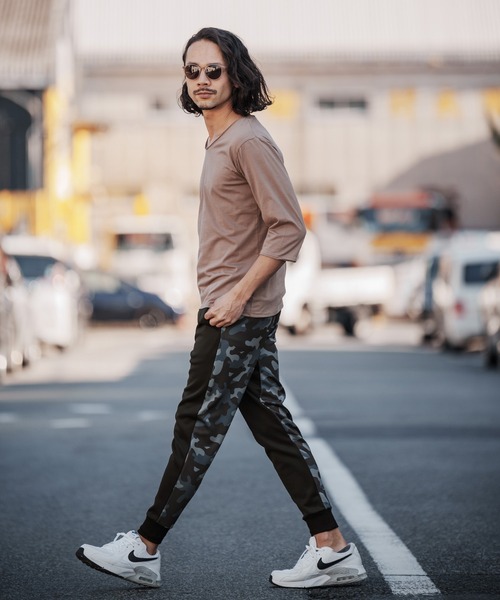 CAMBIO(カンビオ)の「mp9834-Camouflage Switch Tricot Jersey Pants パンツ(その他パンツ・メンズ・ブラック系その他/グレー系カモフラージュ/グレー系その他/ブラウン系カモフラージュ・M/S/L)」の16枚目の写真