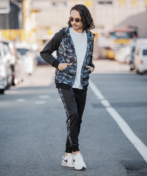 CAMBIO(カンビオ)の「mp9834-Camouflage Switch Tricot Jersey Pants パンツ(その他パンツ・メンズ・ブラック系その他/グレー系カモフラージュ/グレー系その他/ブラウン系カモフラージュ・M/S/L)」の17枚目の写真