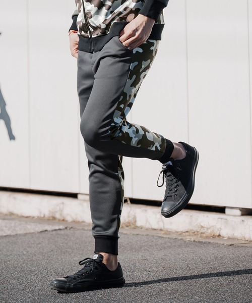 CAMBIO(カンビオ)の「mp9834-Camouflage Switch Tricot Jersey Pants パンツ(その他パンツ・メンズ・ブラック系その他/グレー系カモフラージュ/グレー系その他/ブラウン系カモフラージュ・M/S/L)」の18枚目の写真