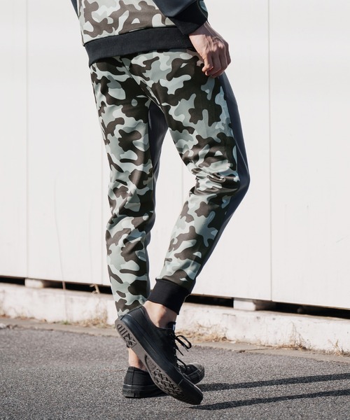 CAMBIO(カンビオ)の「mp9834-Camouflage Switch Tricot Jersey Pants パンツ(その他パンツ・メンズ・ブラック系その他/グレー系カモフラージュ/グレー系その他/ブラウン系カモフラージュ・M/S/L)」の19枚目の写真