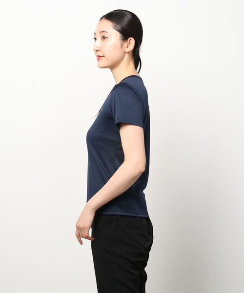 adidas(アディダス)の「アディダス adidas マストハブ 半袖Tシャツ / Must Haves Tee(Tシャツ/カットソー・レディース・ブラック/ネイビー/ホワイト・L/M/XL/S)」の4枚目の写真