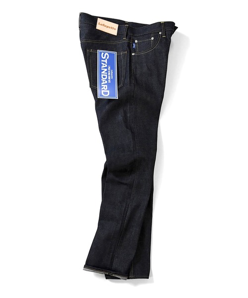 Lafayette（ラファイエット）の「LFYT ラファイエット [Lafayette] - 5ポケット デニム ロングパンツ スタンダードフィット [5 POCKET SELVAGE DENIM PANTS STANDARD FIT]（デニムパンツ・メンズ・インディゴブルー・32inch/34inch/36inch/38inch）」の7枚目の写真