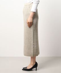 unfil（アンフィル）の「unfil | ヘンプリブニットスカート WOMEN 