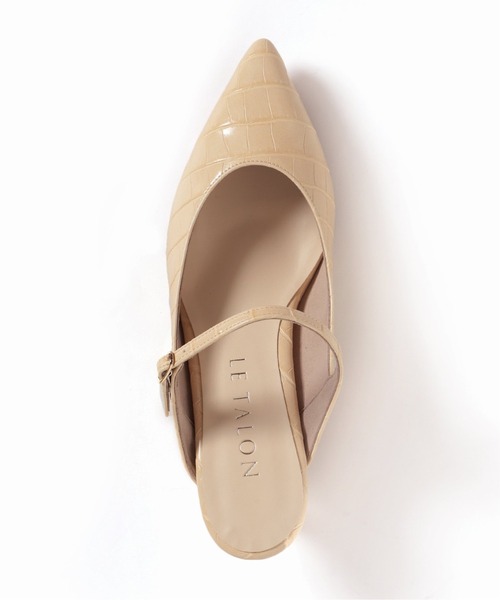 LE TALON(ルタロン)の「4.5cmストラップミュール(パンプス・レディース・レモンイエロー・SMALL/MEDIUM/LARGE)」の12枚目の写真