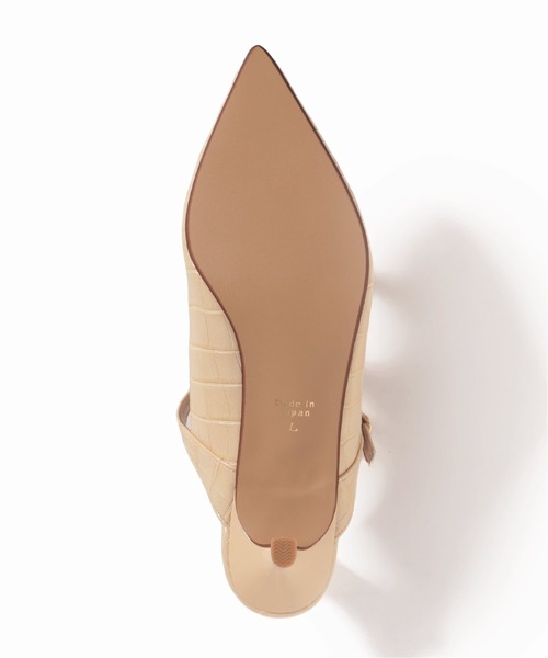 LE TALON(ルタロン)の「4.5cmストラップミュール(パンプス・レディース・レモンイエロー・SMALL/MEDIUM/LARGE)」の9枚目の写真