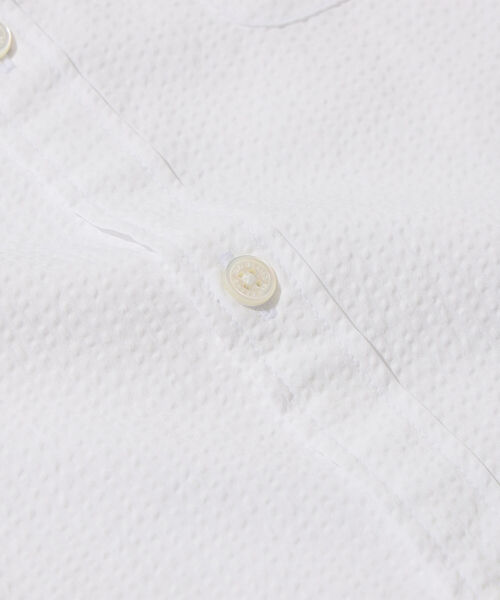 BEAMS(ビームス)の「BEAMS / COOLMAX(R) サッカー ミニレギュラー シャツ 7/10(シャツ/ブラウス・メンズ・ホワイト/グレー/ネイビー・S/M/L/XL)」の17枚目の写真