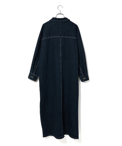 ADAM ET ROPE' ロングワンピース セール 30%OFF】【アウトレット店舗・WEB限定】ワイドリブロング