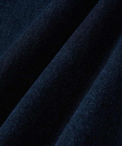 ADAM ET ROPE'(アダムエロペ)の「【アウトレット店舗・WEB限定】ロングデニムワンピース(ワンピース・レディース・ブラック/ネイビー・FREE)」の14枚目の写真