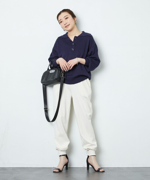 FREAK'S STORE(フリークスストア)の「【WEB限定】USAコットンジョガーパンツ(その他パンツ・レディース・ブラック/パープル/ブラウン/オフホワイト/イエロー/グリーン・SMALL/MEDIUM)」の11枚目の写真