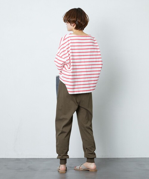 FREAK'S STORE(フリークスストア)の「【WEB限定】USAコットンジョガーパンツ(その他パンツ・レディース・ブラック/パープル/ブラウン/オフホワイト/イエロー/グリーン・SMALL/MEDIUM)」の13枚目の写真