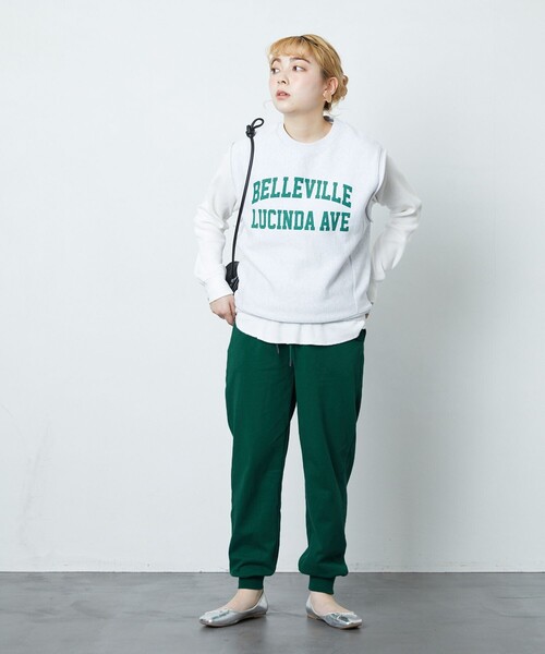FREAK'S STORE(フリークスストア)の「【WEB限定】USAコットンジョガーパンツ(その他パンツ・レディース・ブラック/パープル/ブラウン/オフホワイト/イエロー/グリーン・SMALL/MEDIUM)」の22枚目の写真