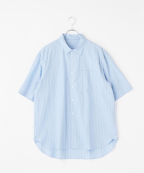 CIAOPANIC TYPY（チャオパニックティピー）の「ブロードストライプシャツ（シャツ/ブラウス・メンズ・ブルー/ピンク・L/M）」の14枚目の写真