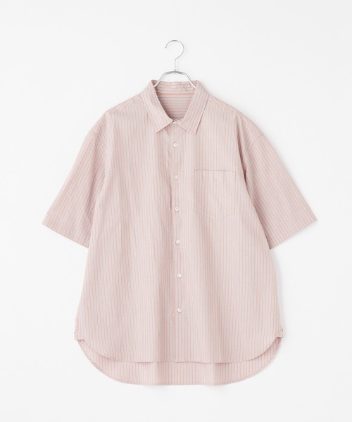 CIAOPANIC TYPY（チャオパニックティピー）の「ブロードストライプシャツ（シャツ/ブラウス・メンズ・ブルー/ピンク・L/M）」の19枚目の写真