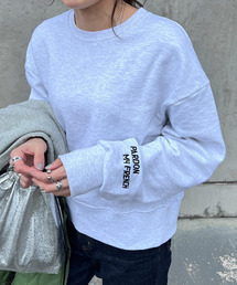 ISOOK | Point logo sweat / ポイントロゴスウェット（chiica select）(スウェット)