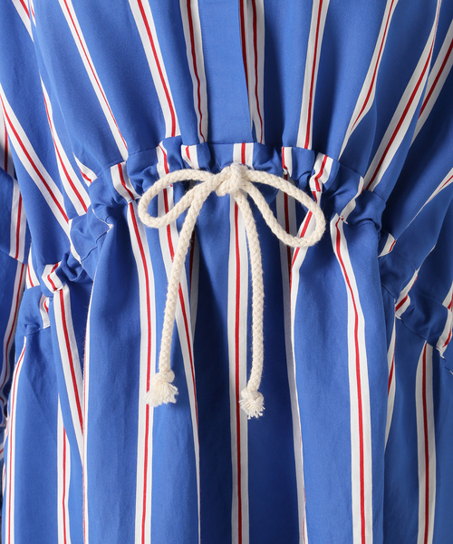 セール】【CHLOE STORA/クロエストラ】 ROBE NOEMIEストライプ