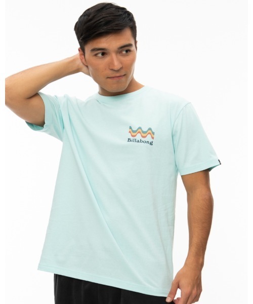 BILLABONG(ビラボン)の「BILLABONG メンズ SEGMENT Tシャツ 【2022年夏モデル】/ビラボン半袖Tシャツ(Tシャツ/カットソー・メンズ・ホワイト/ライトブルー/ホワイト×ブラック・MEDIUM/LARGE)」の17枚目の写真