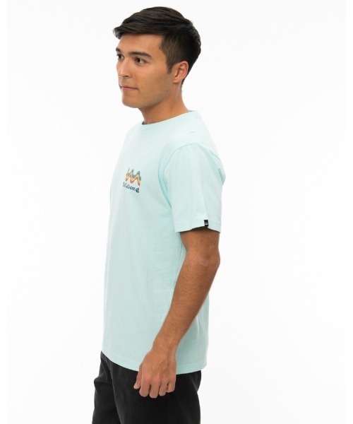 BILLABONG(ビラボン)の「BILLABONG メンズ SEGMENT Tシャツ 【2022年夏モデル】/ビラボン半袖Tシャツ(Tシャツ/カットソー・メンズ・ホワイト/ライトブルー/ホワイト×ブラック・MEDIUM/LARGE)」の13枚目の写真