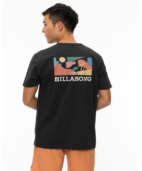 BILLABONG(ビラボン)の「BILLABONG メンズ SEGMENT Tシャツ 【2022年夏モデル】/ビラボン半袖Tシャツ(Tシャツ/カットソー・メンズ・ホワイト/ライトブルー/ホワイト×ブラック・MEDIUM/LARGE)」の4枚目の写真