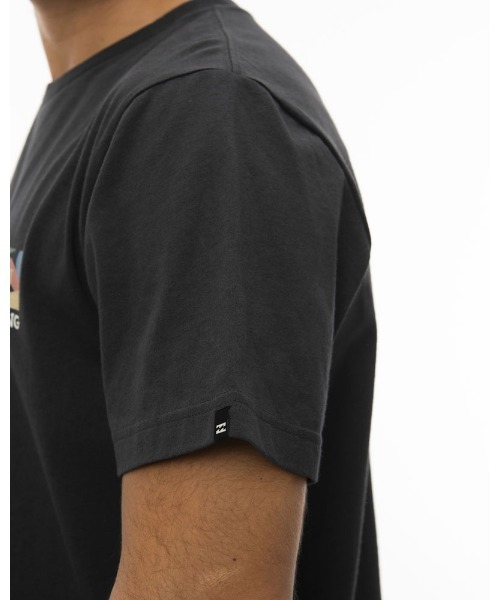 BILLABONG(ビラボン)の「BILLABONG メンズ SEGMENT Tシャツ 【2022年夏モデル】/ビラボン半袖Tシャツ(Tシャツ/カットソー・メンズ・ホワイト/ライトブルー/ホワイト×ブラック・MEDIUM/LARGE)」の6枚目の写真