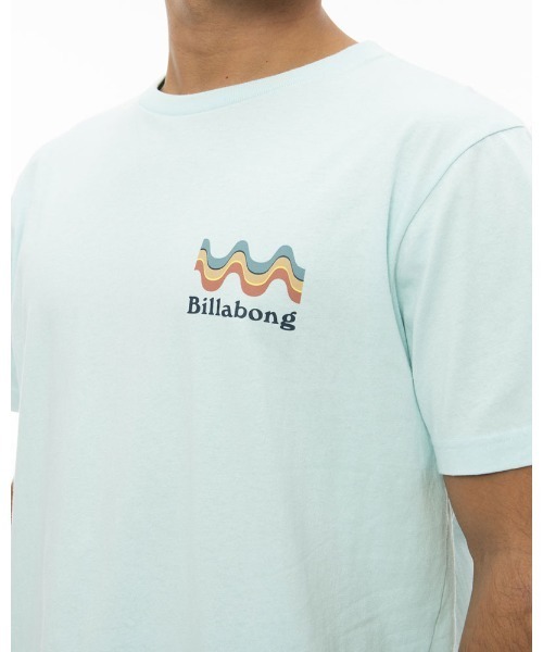 BILLABONG(ビラボン)の「BILLABONG メンズ SEGMENT Tシャツ 【2022年夏モデル】/ビラボン半袖Tシャツ(Tシャツ/カットソー・メンズ・ホワイト/ライトブルー/ホワイト×ブラック・MEDIUM/LARGE)」の8枚目の写真