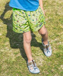 BREEZE | 水陸両用総柄アクティブパンツ 4分丈_撥水加工(その他パンツ)