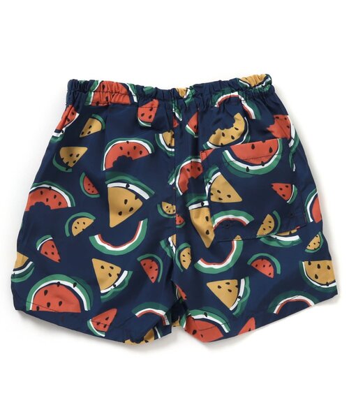 BREEZE（ブリーズ）の「【撥水加工】水陸両用総柄アクティブパンツ 4分丈（その他パンツ・キッズ・レインボー/ライム/ピンク/パープル/ネイビー・120/80/90/110/130/100/140）」の22枚目の写真