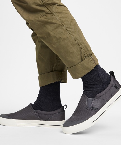 CHROME（クローム）の「DIMA 3.0 / ディマ 3.0 スリッポン Panaracer テクニカルコラボレーション（スリッポン・メンズ・グレー×ホワイト・27cm/25.5cm/27.5cm/26cm/25㎝/26.5cm）」の5枚目の写真