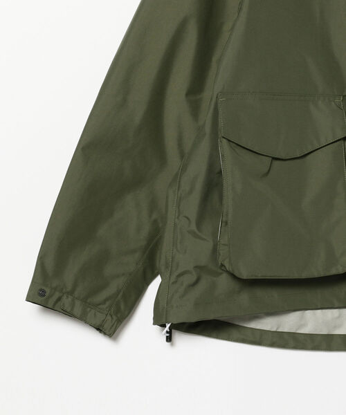 BEAMS LIGHTS（ビームスライツ）の「BEAMS LIGHTS / 3レイヤー ショートブルゾン（ブルゾン・メンズ・ブラック/オリーブ・SMALL/MEDIUM/LARGE）」の14枚目の写真