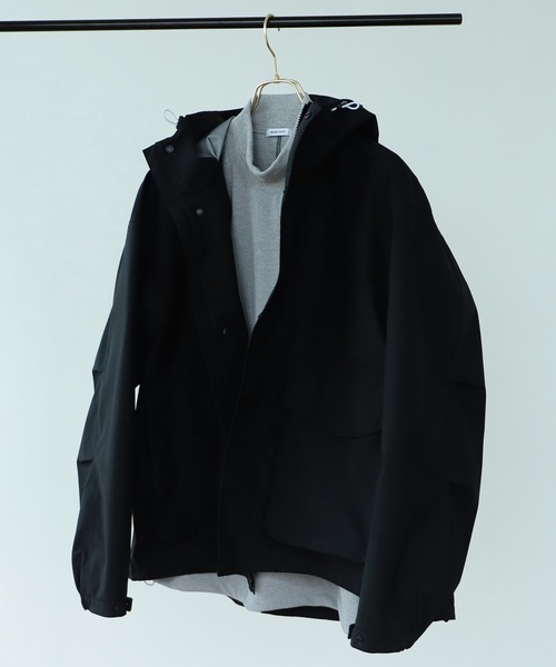BEAMS LIGHTS（ビームスライツ）の「BEAMS LIGHTS / 3レイヤー ショートブルゾン（ブルゾン・メンズ・ブラック/オリーブ・SMALL/MEDIUM/LARGE）」の20枚目の写真
