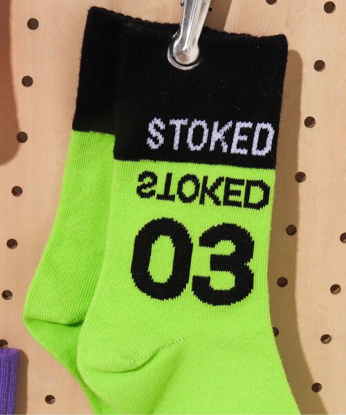 BREEZE by saori（ブリーズバイサオリ）の「WEB限定 ネオンソックス【BREEZE by saori】（ソックス/靴下・キッズ・ピンク/ライム/オレンジ・18/21）」の10枚目の写真