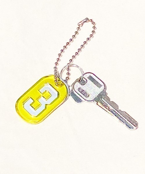 tone(トーン)の「【KuKuLu TOKYO】Number Key Ring(キーホルダー・レディース・スカイブルー/ブラック/パープル/ブラウン/イエロー/オレンジ/ブルー/グリーン/クリア・FREE)」の15枚目の写真