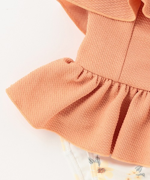 petit main(プティマイン)の「フリルタンキニ【SWIM】(水着・キッズ・ピンク/ターコイズブルー・100cm/110cm/120cm/130cm/80cm/90cm)」の12枚目の写真