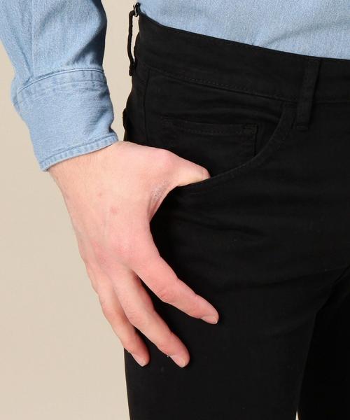 BEAUTY&YOUTH UNITED ARROWS(ビューティーアンドユースユナイテッドアローズ)の「BY ピーチ/サテン 5ポケット スキニーパンツ◆(その他パンツ・メンズ・ブラック/ライトグレー・LARGE/X-LARGE/MEDIUM/SMALL)」の8枚目の写真