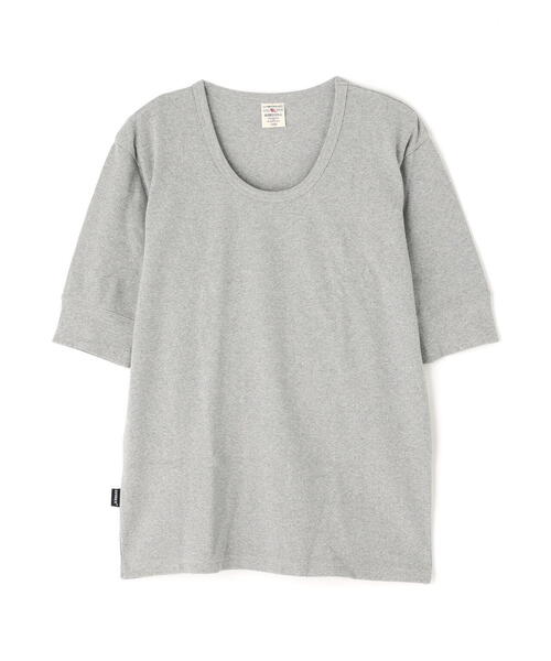 DAILY】デイリー 五分袖 Uネック Tシャツ/HALF SLEEVE U-NECK T