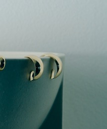 【R(ロペ アール)】 K10 ワイドツキコウイヤリング