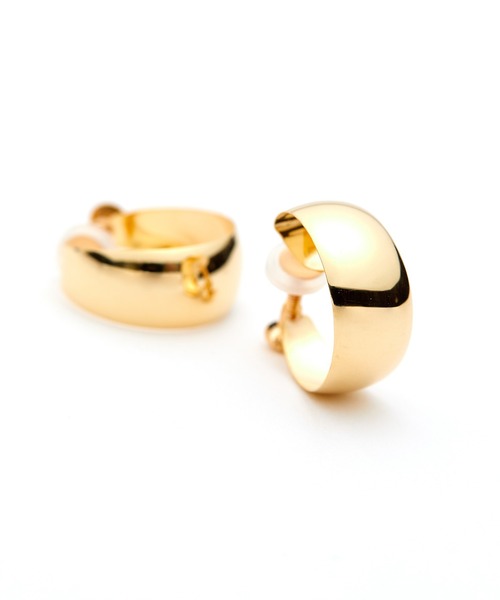 ROPE'（ロペ）の「【R（ロペ アール）】 K10 ワイドツキコウイヤリング（イヤリング・レディース・ゴールド・FREE）」の6枚目の写真