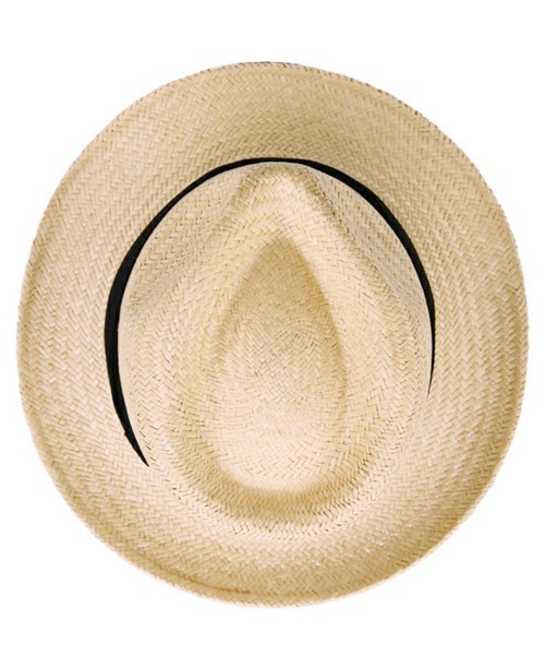 polcadot（ポルカドット）の「天然素材　中折ハット(3段ベルト)（ハット・メンズ・ナチュラル・FREE）」の5枚目の写真