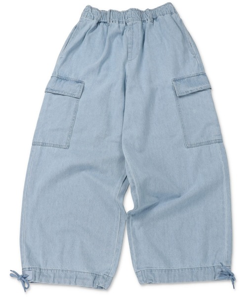SPINNS(スピンズ)の「【ZOZO限定プライス】ドローコード デニムスノーカーゴパンツ(デニムパンツ・メンズ・ブルー/サックスブルー/ブラック・L/M)」の10枚目の写真