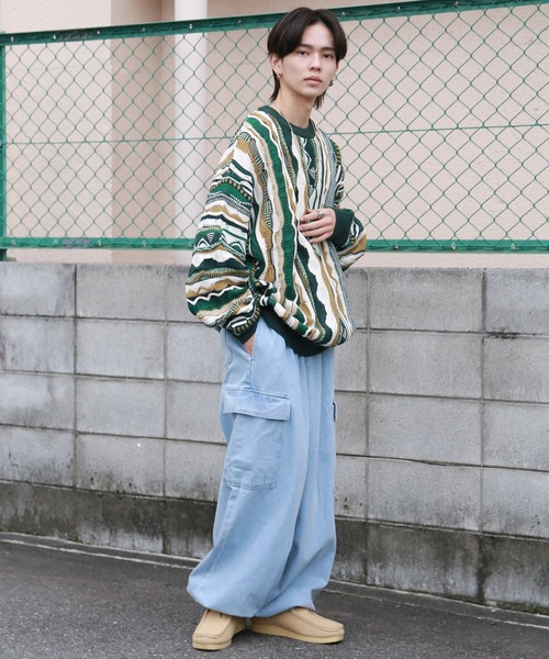 SPINNS(スピンズ)の「【ZOZO限定プライス】ドローコード デニムスノーカーゴパンツ(デニムパンツ・メンズ・ブルー/サックスブルー/ブラック・L/M)」の21枚目の写真