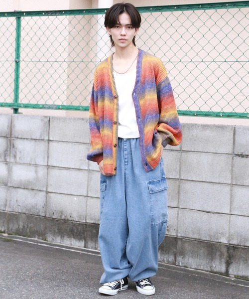 SPINNS(スピンズ)の「【ZOZO限定プライス】ドローコード デニムスノーカーゴパンツ(デニムパンツ・メンズ・ブルー/サックスブルー/ブラック・L/M)」の15枚目の写真