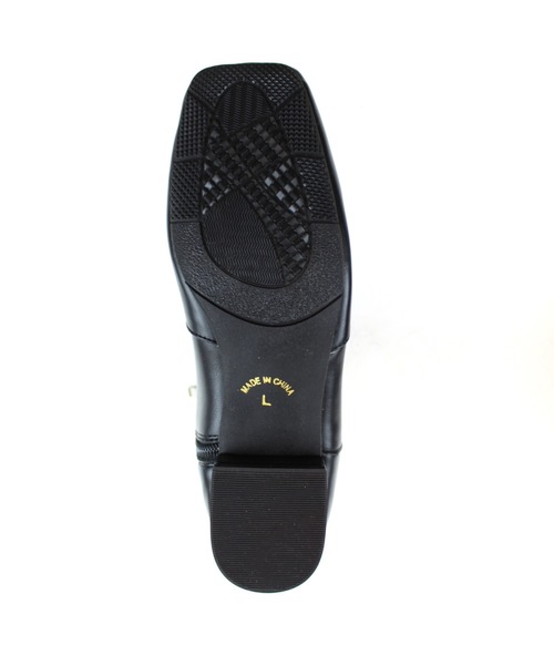 VIVIAN（ヴィヴィアン）の「スクエアトゥシンプルローヒールショートブーツ（ブーツ・レディース・ブラック/ダークブラウン/ブラウン/ウッド/アイボリー/ブラック系その他3・LL/S/M/L/SS/XL）」の16枚目の写真