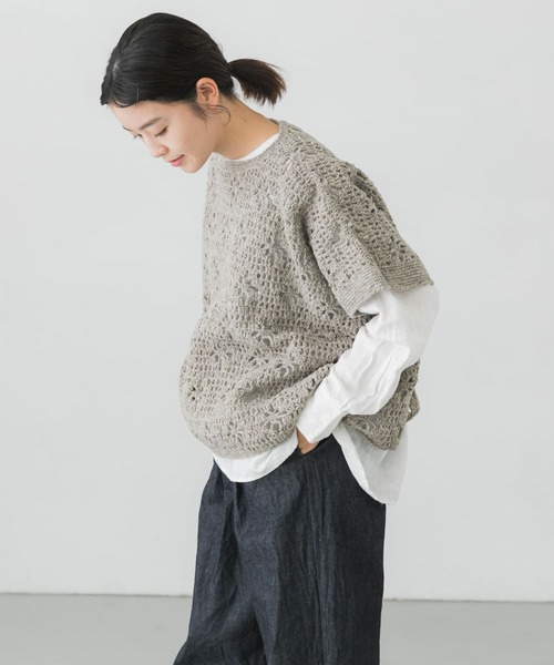 かぐれ　ペルークロシェニットベスト かぐれ（カグレ）の「ペルークロシェニットベスト（）」 - WEAR