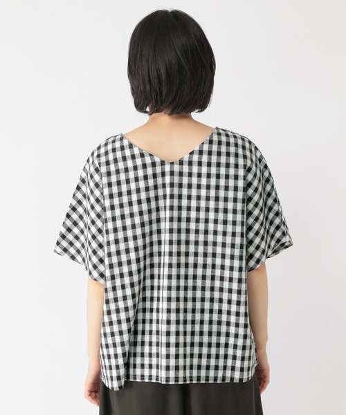 studio CLIP（スタディオクリップ）の「ギンガムコットンリネン