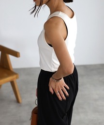 mi via loca | 配色ステッチタンクトップ(タンクトップ)