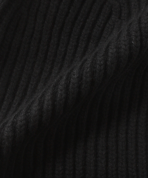 plage（プラージュ）の「《追加》Beanie2（ニットキャップ/ビーニー・レディース・チャコールグレー/ブラック/ベージュ・FREE）」の9枚目の写真