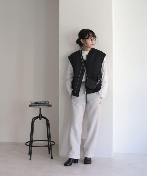 WILD THINGS（ワイルドシングス）の「【別注カラーあり】【WILD THINGS/ワイルドシングス】POLARTEC EASY PANTS　フリースパンツ（その他パンツ・レディース・ブラック/ライトグレー・M）」の18枚目の写真