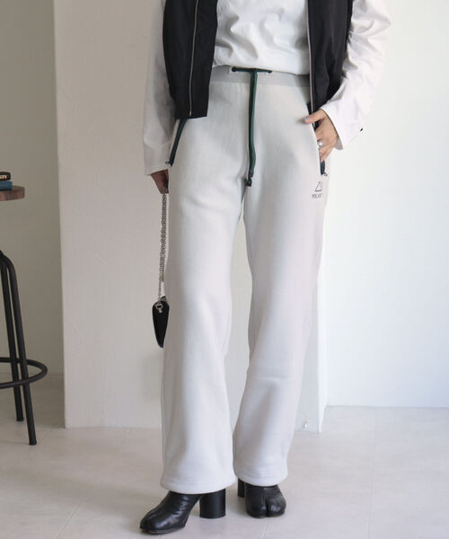 WILD THINGS（ワイルドシングス）の「【別注カラーあり】【WILD THINGS/ワイルドシングス】POLARTEC EASY PANTS　フリースパンツ（その他パンツ・レディース・ブラック/ライトグレー・M）」の9枚目の写真