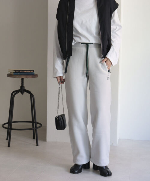 WILD THINGS（ワイルドシングス）の「【別注カラーあり】【WILD THINGS/ワイルドシングス】POLARTEC EASY PANTS　フリースパンツ（その他パンツ・レディース・ブラック/ライトグレー・M）」の20枚目の写真